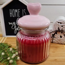 24 oz. Heart Lid Candle