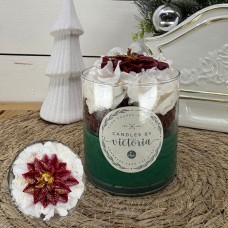 *Poinsettia Peace Mini Cylinder *Poinsettia Peace Mini Cylinder