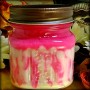 Strawberry Angel Food Cake Candle