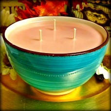 Turquoise Decorative Bowl Candle Turquoise Decorative Bowl Candle