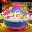 Confetti Unicorn Cupcake Candle